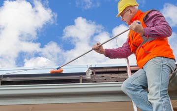 Burghill soft wash roof cleaning